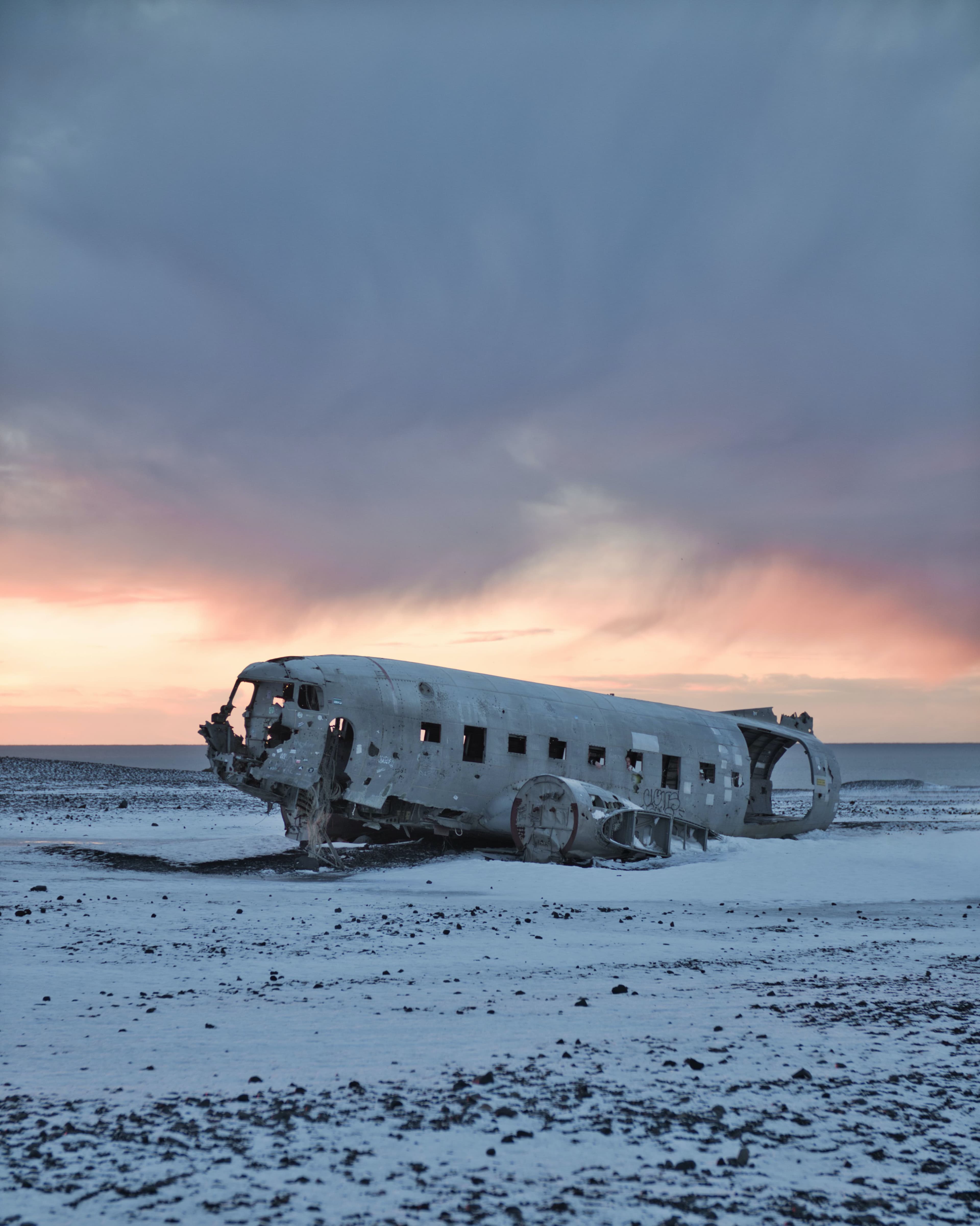 Sólheimasandur in Iceland